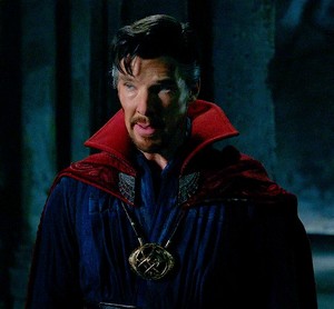 Benedict Cumberbatch as Stephen Strange in Spider-Man: No Way Home 