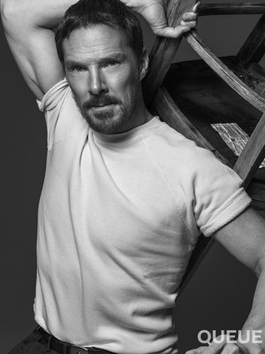 Benedict Cumberbatch by Inez and Vinoodh for Queue Issue 7