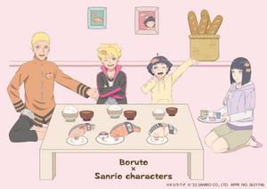 Uzumaki family x Sanrio characters
