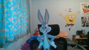  Bugs Bunny Hopped da To Wish te A Wonderful Easter