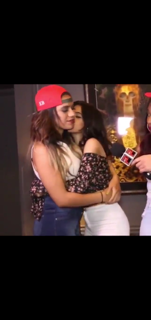  Camila kissing Dinah