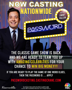  Casting paswoord with Jimmy Fallon!
