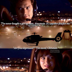  Christian and Ana in the helicopter
