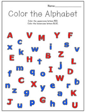  Color The Alphabet