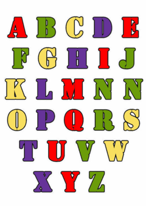  Colorïng Pages Colorïng Page Of Alphabet A To Z