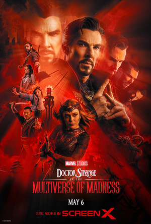  Doctor Strange in the Multiverse of Madness | Screen X Promotional Poster