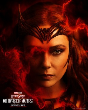  Elizabeth Olsen as Wanda Maximoff/Scarlet Witch | Doctor strange in the Multiverse of Madness