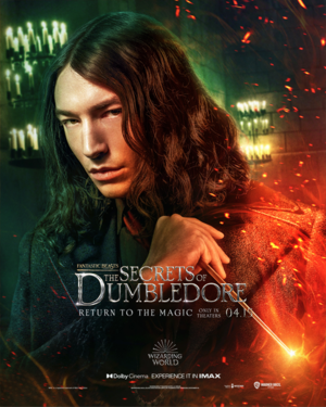  Fantastic Beasts: The Secrets of Dumbledore Poster - Credence Barebone