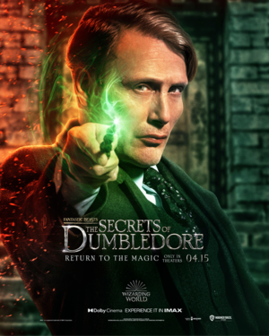  Fantastic Beasts: The Secrets of Dumbledore Poster - Gellert Grindelwald