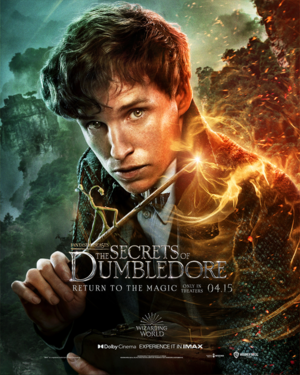  Fantastic Beasts: The Secrets of Dumbledore Poster - Newt Scamander