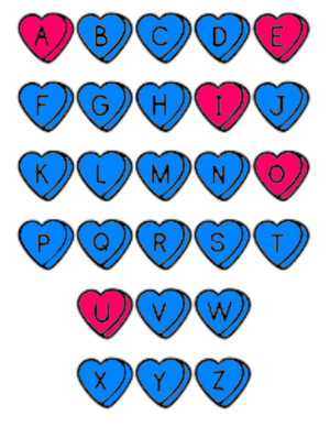 Heart Colorïng Pages Alphabet Get Colorïng Pages