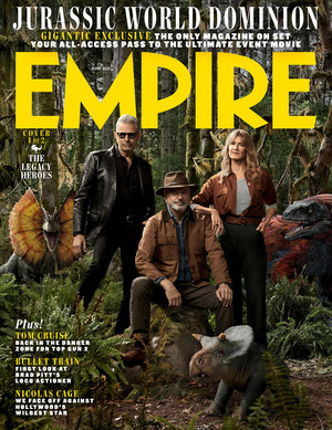Jurassic World: Dominion - Empire Magazine Cover - Sam Neill, Laura Dern and Jeff Goldblum