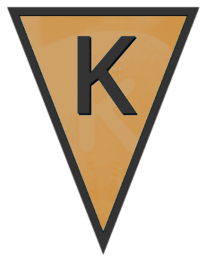 K – Banner Letter