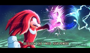  Knuckles vs Sonic
