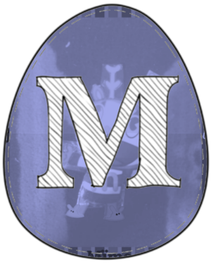 Letter M Free Prïntable Easter Egg