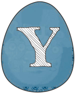 Letter Y Free Prïntable Easter Egg
