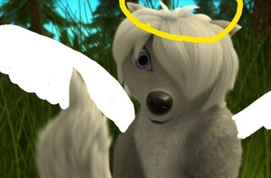  Lily as an Angel loup