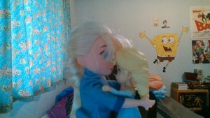 Little Elsas Give Big Hugs