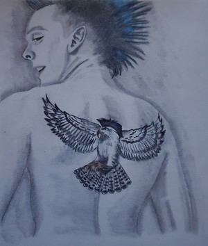My Hawk sketch 