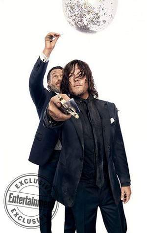  Norman Reedus and Andrew 林肯 - Entertainment Weekly Photoshoot - 2017