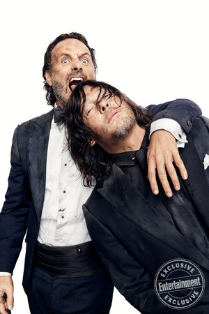  Norman Reedus and Andrew lincoln - Entertainment Weekly Photoshoot - 2017