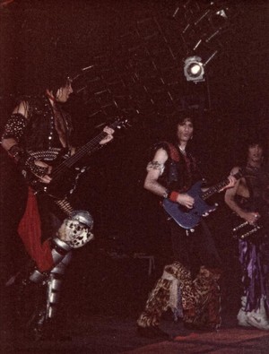  Paul, Bruce and Gene ~Marquette, Michigan...March 20, 1985 (Animalize Tour)
