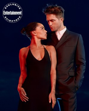  Robert Pattinson and Zoë Kravitz for EW (2022)