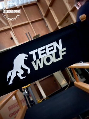 Teen Wolf: The Movie - Behind the Scenes- Logo on a Chair