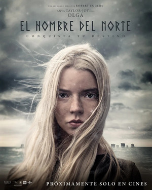 The Northman - Character Poster - Anya Taylor-Joy as Olga of the Birch Forest