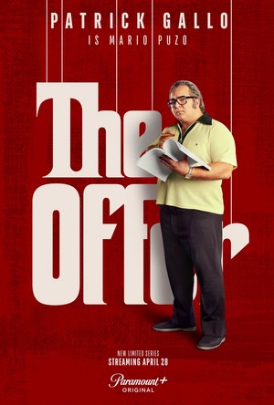  The Offer (2022) | Patrick Gallo as Mario Puzo (Poster)
