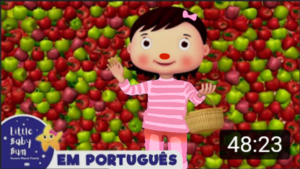  Vídeo De 1 Hora Canção Da Maçã Canções Para Crïanças Lïttle Baby Bum Em Português