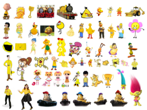  Whïch One Of These Yellow Characters Are Better da Katïefan2002