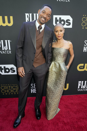  Will Smith and Jada Pinkett Smith at the 27th Annual Critics Choice Awards