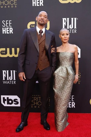 Will Smith and Jada Pinkett Smith at the 27th Annual Critics Choice Awards