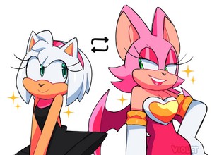  Amy and Rouge Color Swap