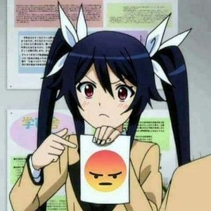 Angry anime girl