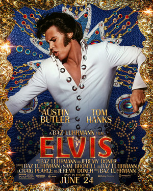  Austin Butler as Elvis in Baz Luhrmann’s Elvis | Promotional Poster