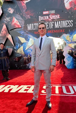 Benedict Cumberbatch attends the premiere of Doctor Strange in the Multiverse of Madness