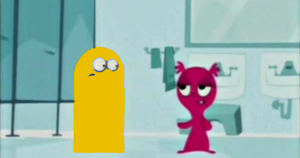  Bloo And Berry In The Bathroom Foster halaman awal For Imagïnary Frïends