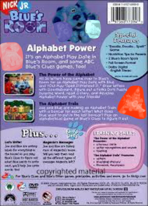  Blue'S Clues Blue'S Room Alphabet Power