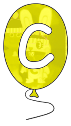  C Balloon font