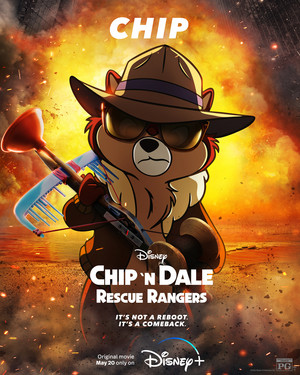Chip n' Dale: Rescue Rangers (2022) Character Poster - Chip