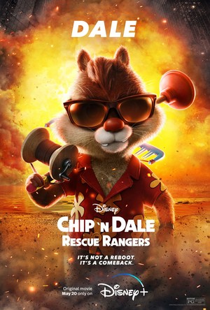  Chip n' Dale: Rescue Rangers (2022) Character Poster - Dale