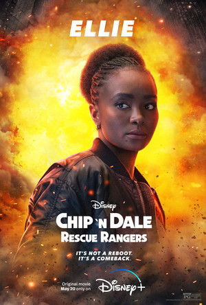  Chip n' Dale: Rescue Rangers (2022) Character Poster - Ellie