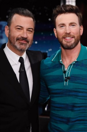  Chris Evans and Jimmy Kimmel | Jimmy Kimmel Live