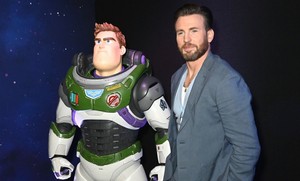  Chris Evans with Buzz Lightyear | Lightyear UK Premiere | June 13, 2022