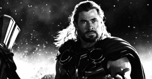  Chris Hemsworth as Thor Odinson in Thor: প্রণয় and Thunder