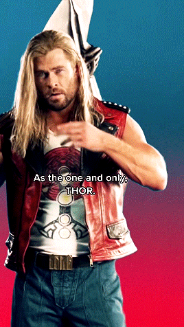  Chris Hemsworth as Thor Odinson in Thor: pag-ibig and Thunder