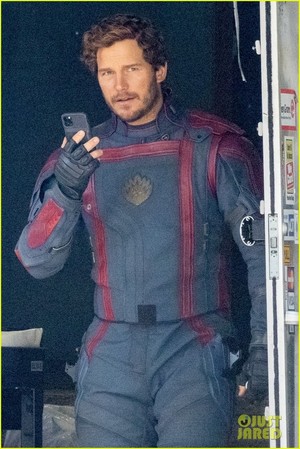  Chris Pratt as Peter Quill aka Star-Lord | Guardians of the Galaxy Vol. 3 | set pics