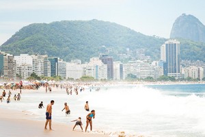  Copacabana beach, pwani